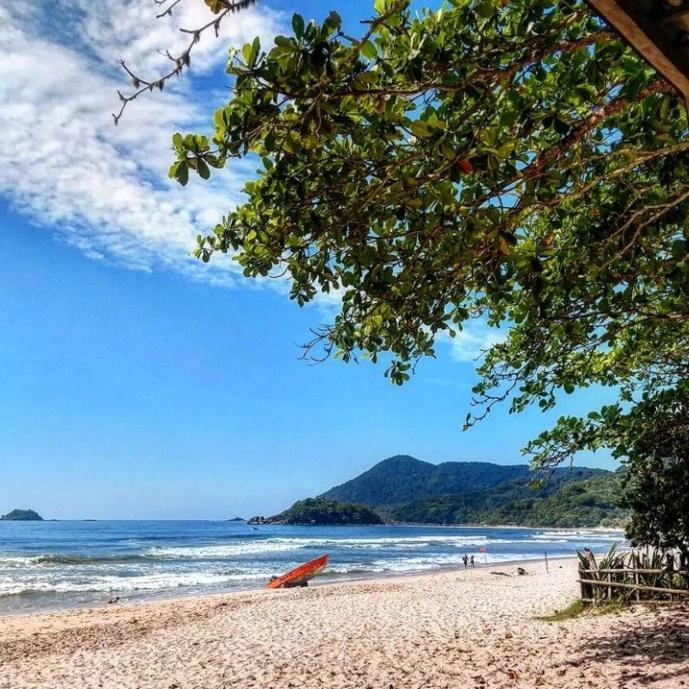 Appartamento Apartamento No Centro De Bertioga Esterno foto
